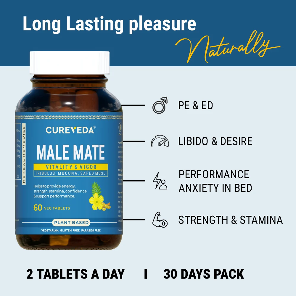 Cureveda Male Mate Tablets - Image 3