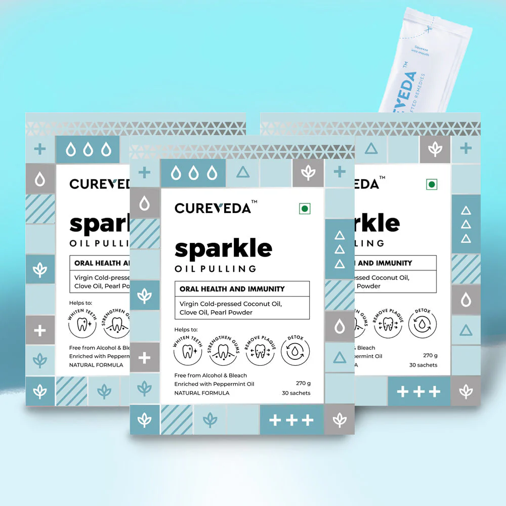 Cureveda Sparkle : Oil Pulling with Coconut Oil - Image 18