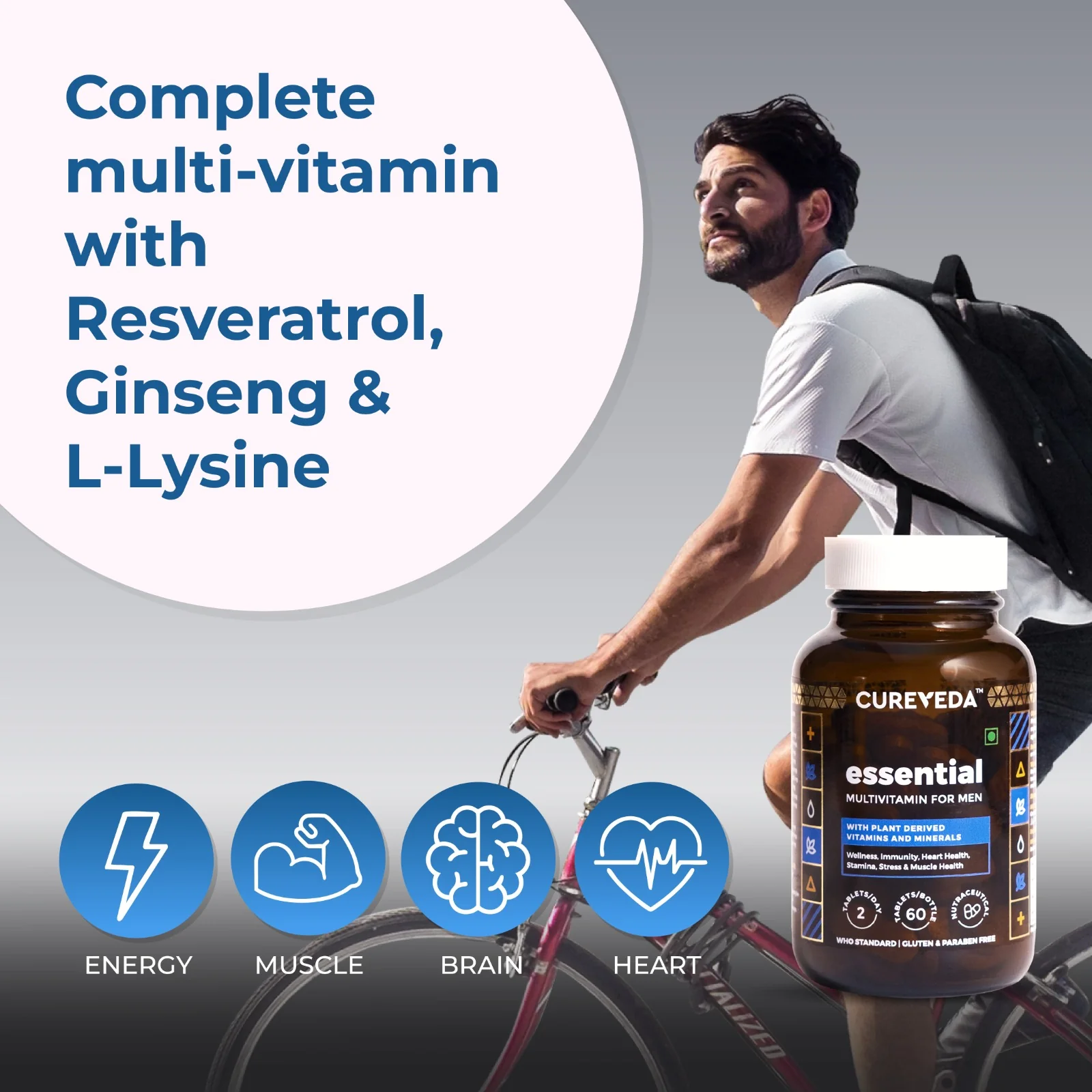Multivitamin for Men - Plant based - Image 3